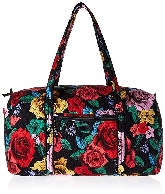 Women's Large Duffel, Signature Cotton, Havana Rose