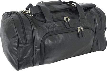 Simulated Leather Carry-On Sport Locker Bag