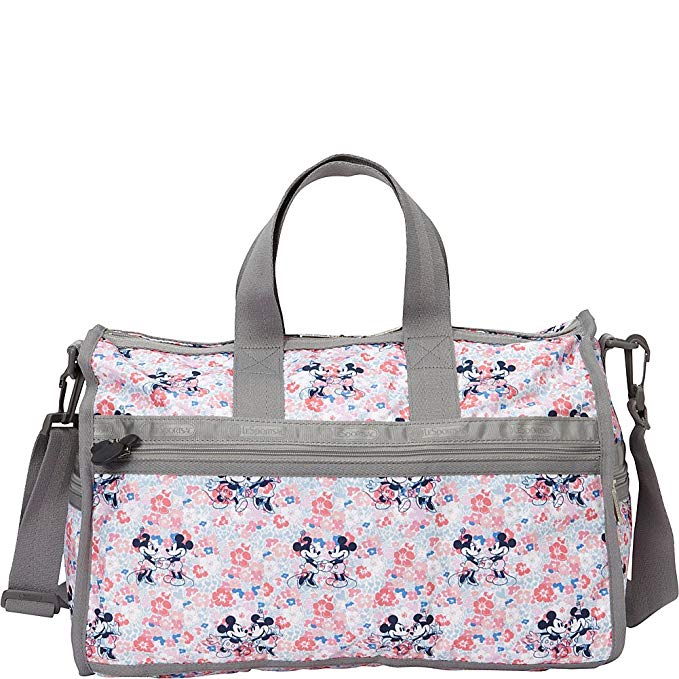 LeSportsac Disney Minnie Mouse Medium Weekender Duffel Bag, Spring Fling