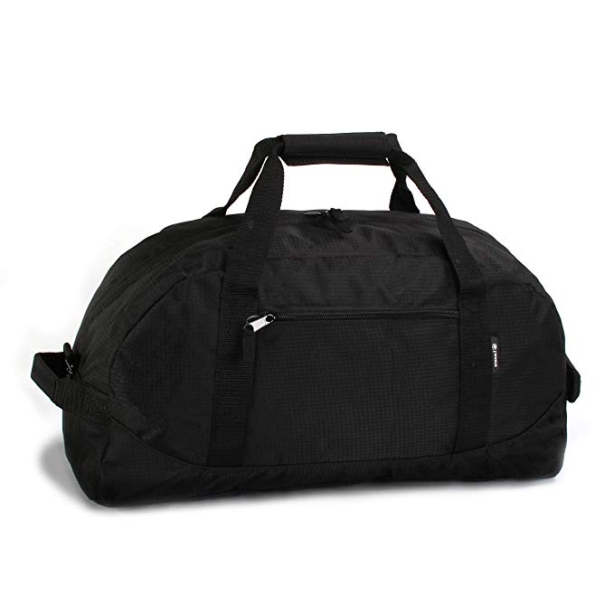 J World New York Lawrence 21 Inch Duffel Bag, Black